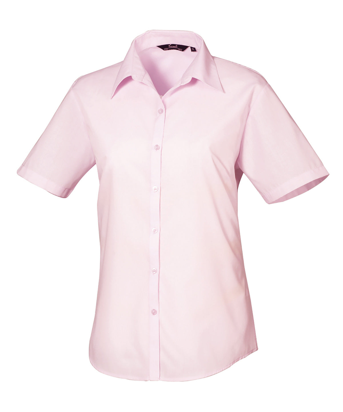 Premier Women's Short Sleeve Poplin Blouse