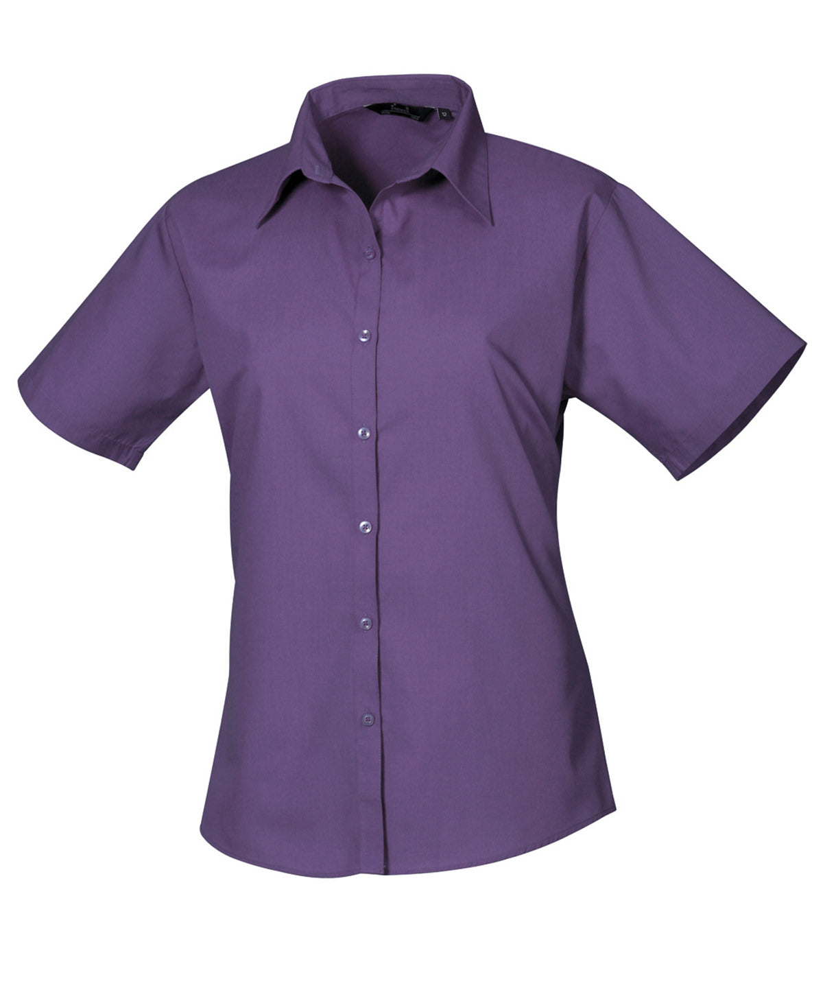 Premier Women's Short Sleeve Poplin Blouse