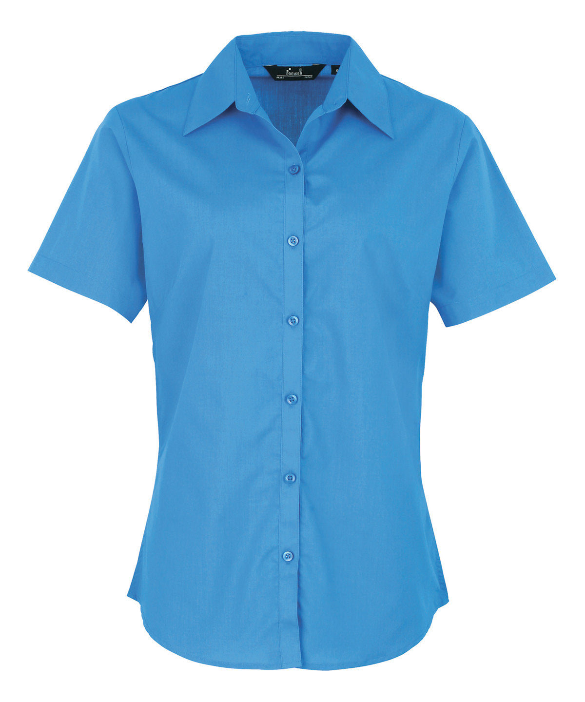 Premier Women's Short Sleeve Poplin Blouse