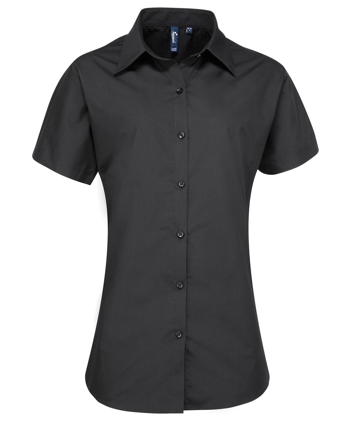 Premier Women's Supreme Poplin Short Sleeve Shirt