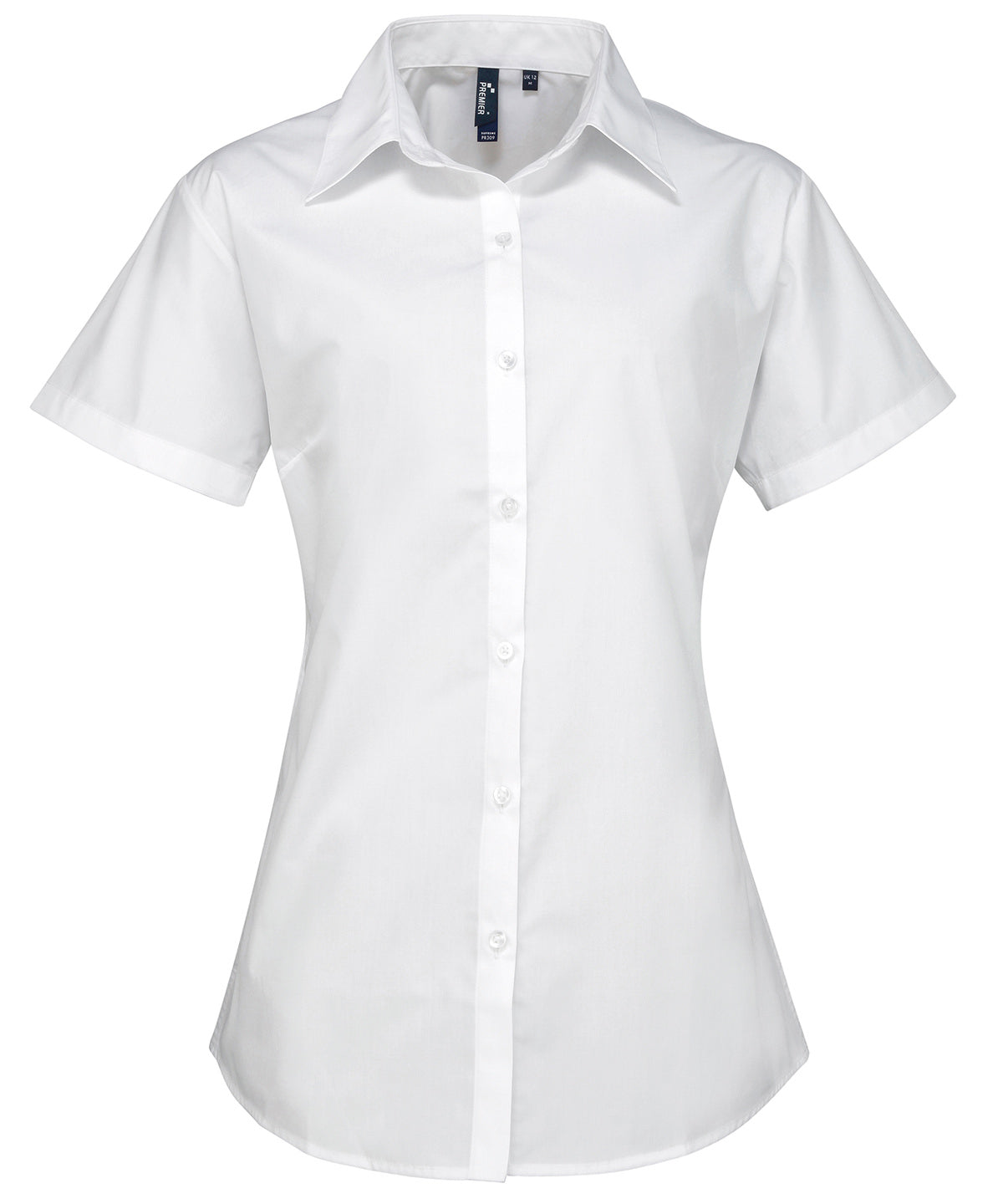 Premier Women's Supreme Poplin Short Sleeve Shirt