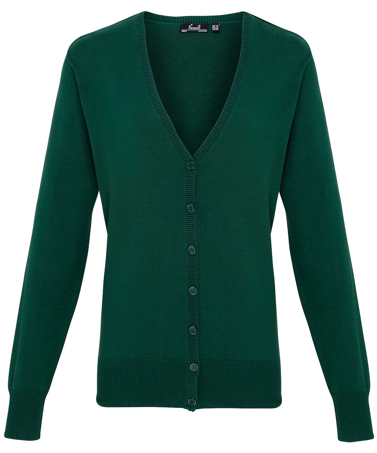 Premier Women's Button-through Knitted Cardigan