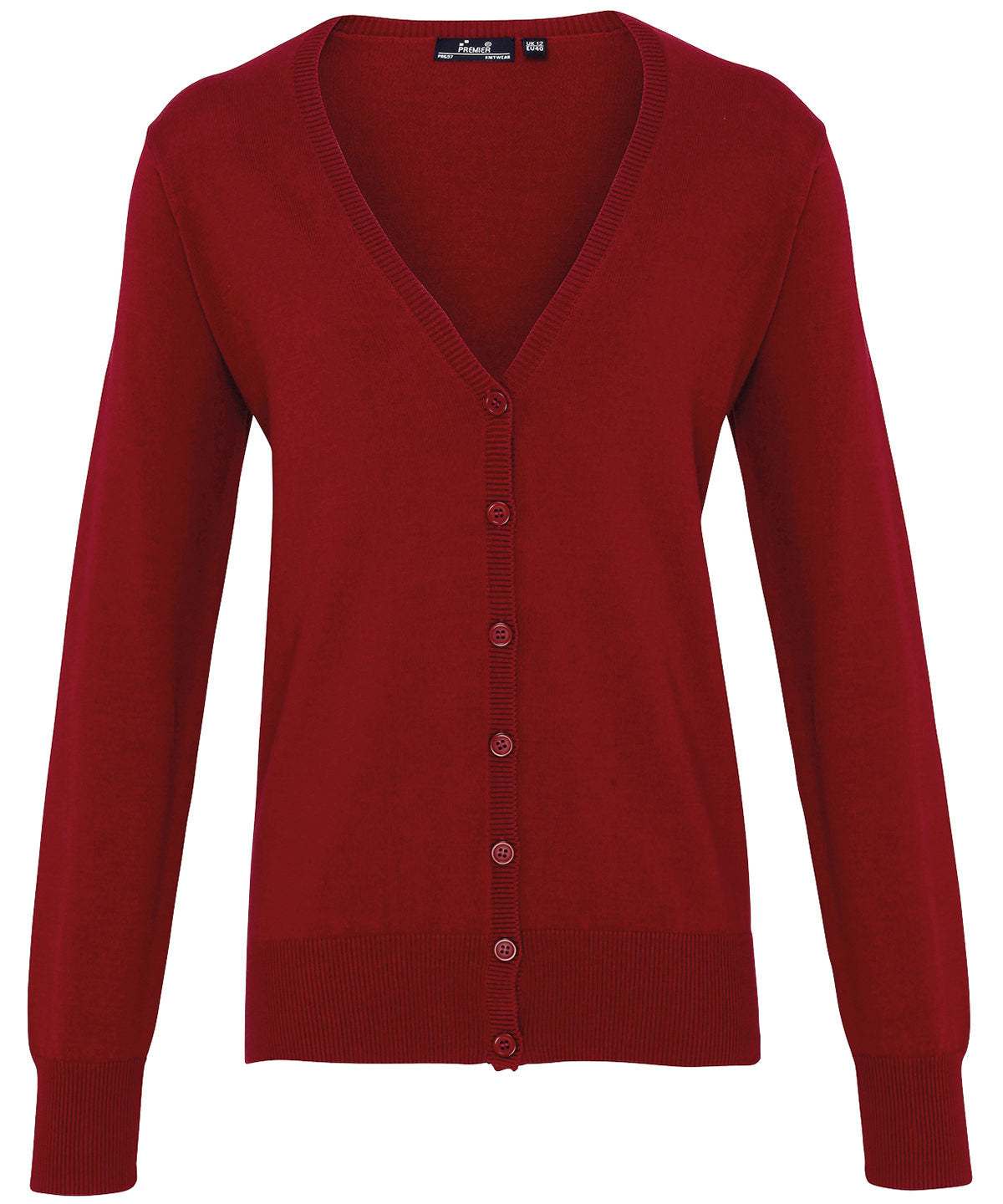 Premier Women's Button-through Knitted Cardigan