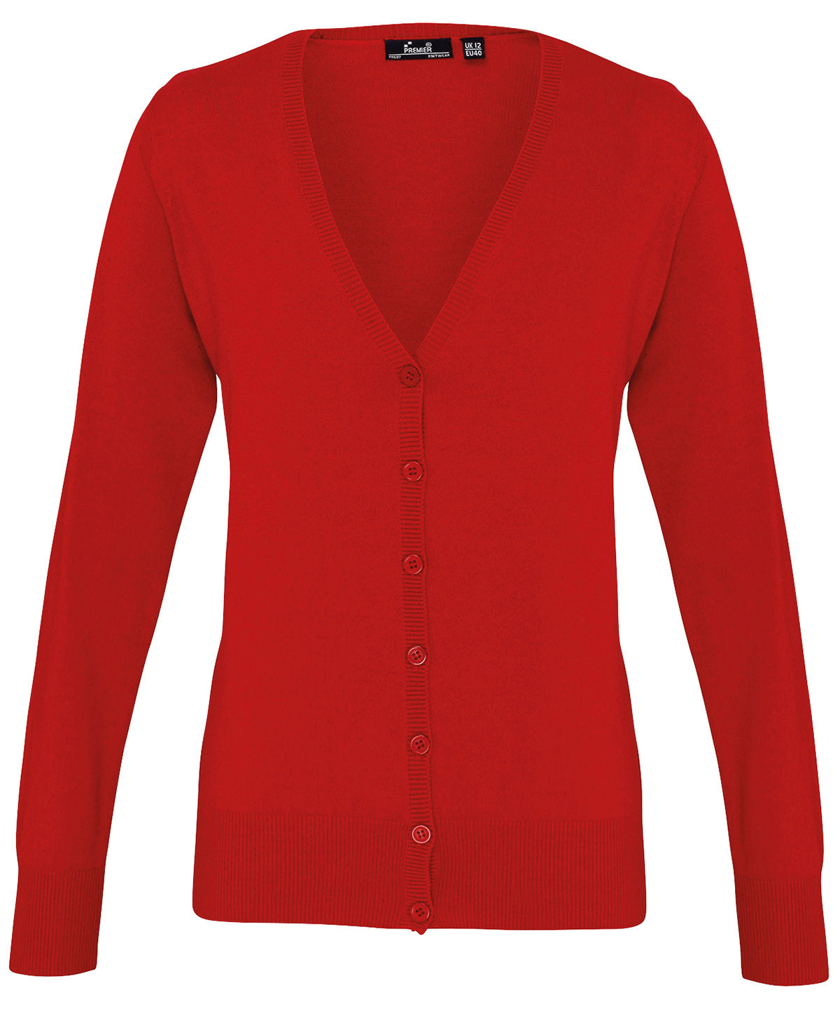 Premier Women's Button-through Knitted Cardigan