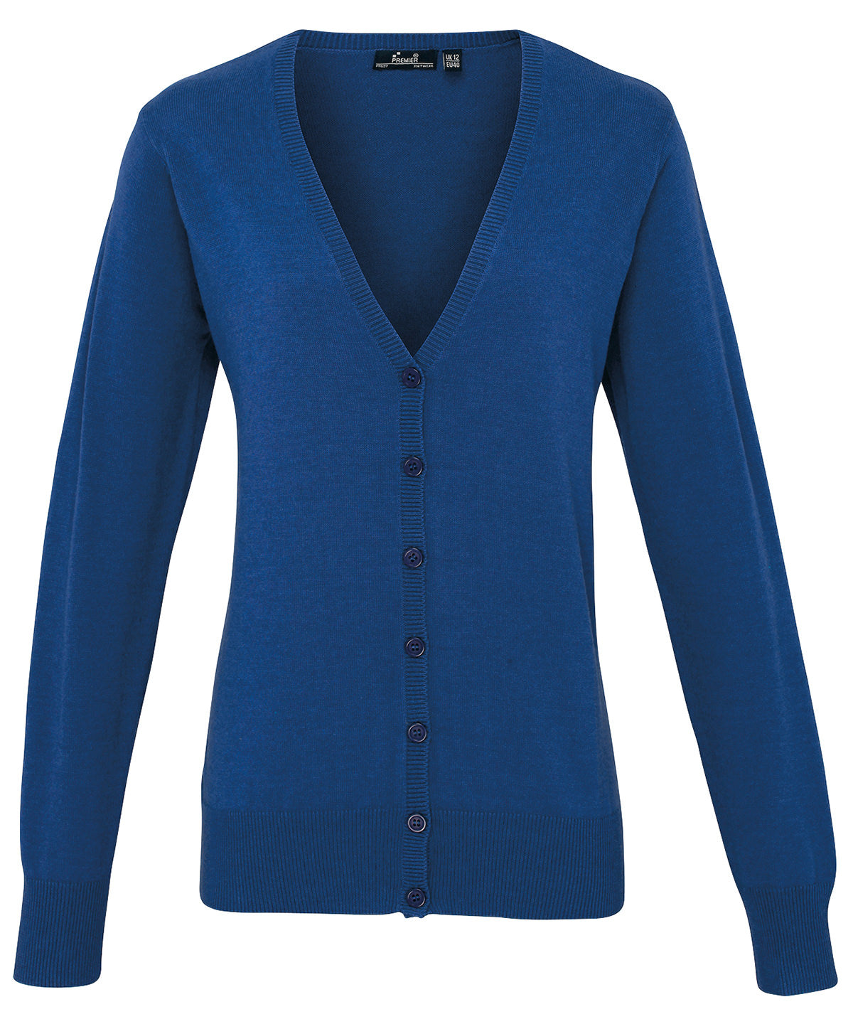 Premier Women's Button-through Knitted Cardigan