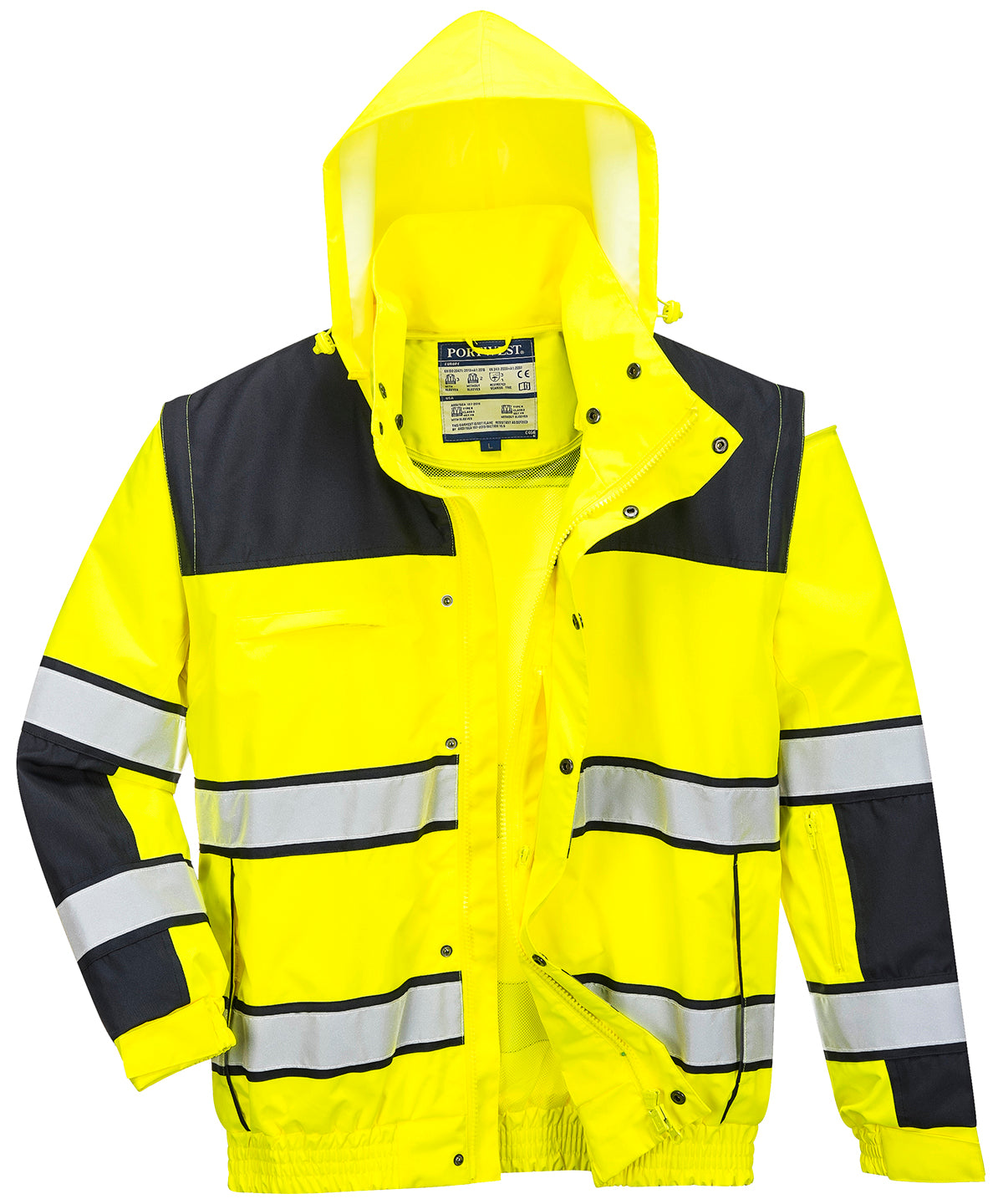 Portwest Hi-vis Classic Bomber Jacket (C466)