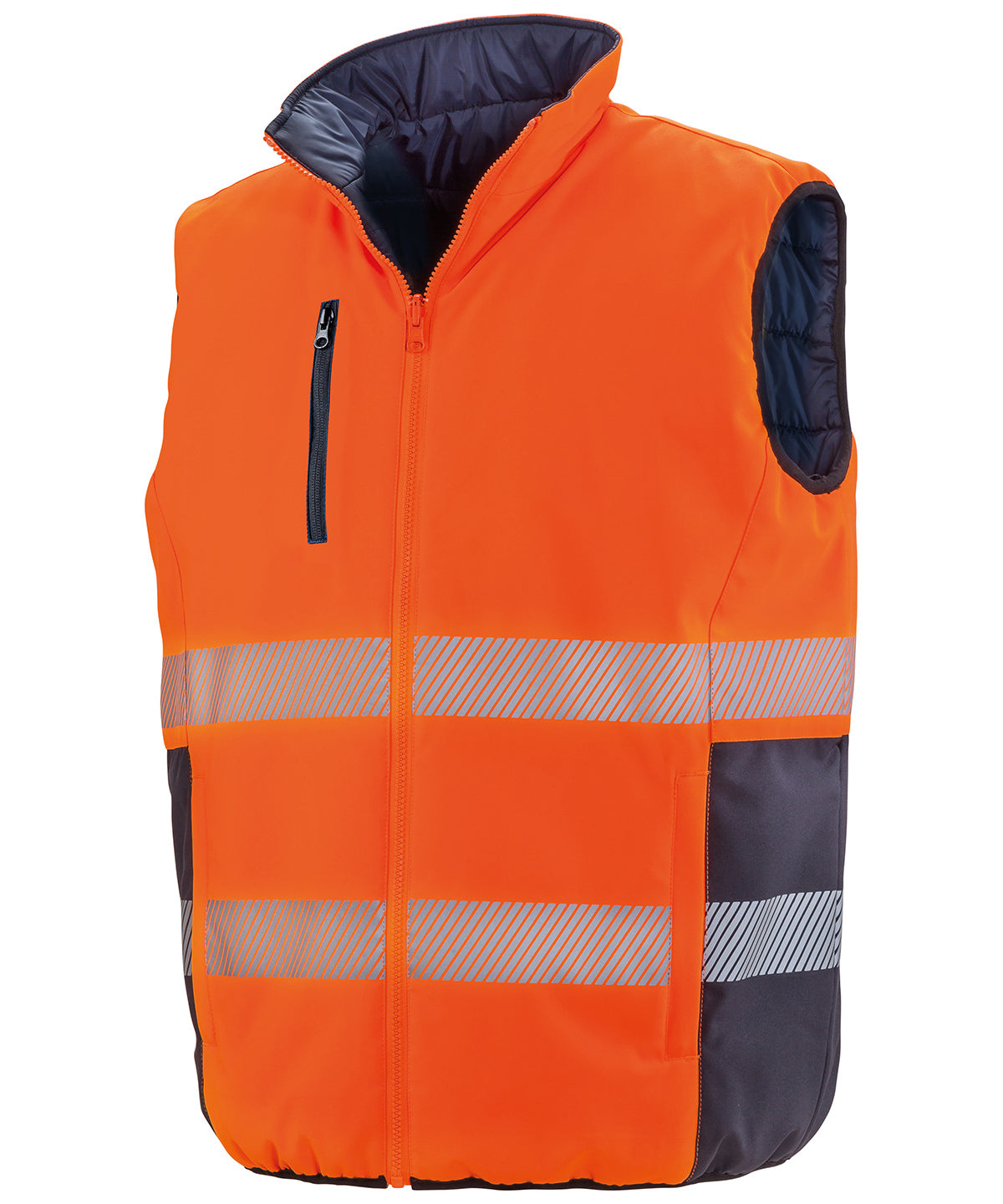 Result Safeguard Reversible Soft Padded Gilet