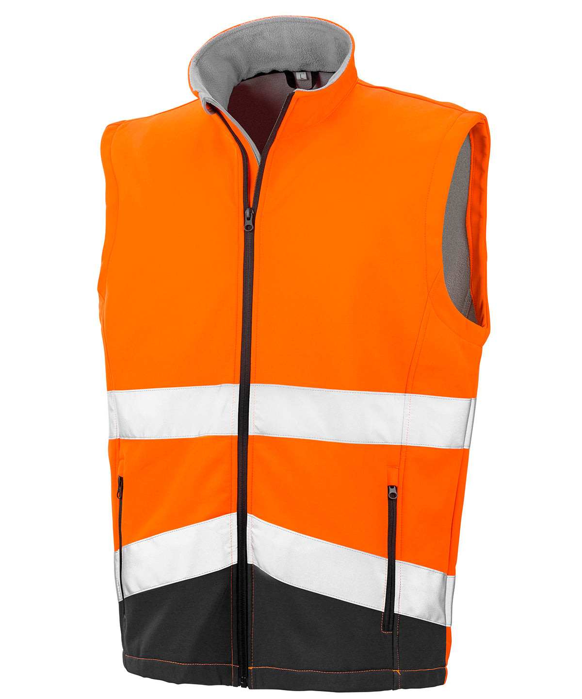 Result Safeguard Printable Safety Softshell Gilet