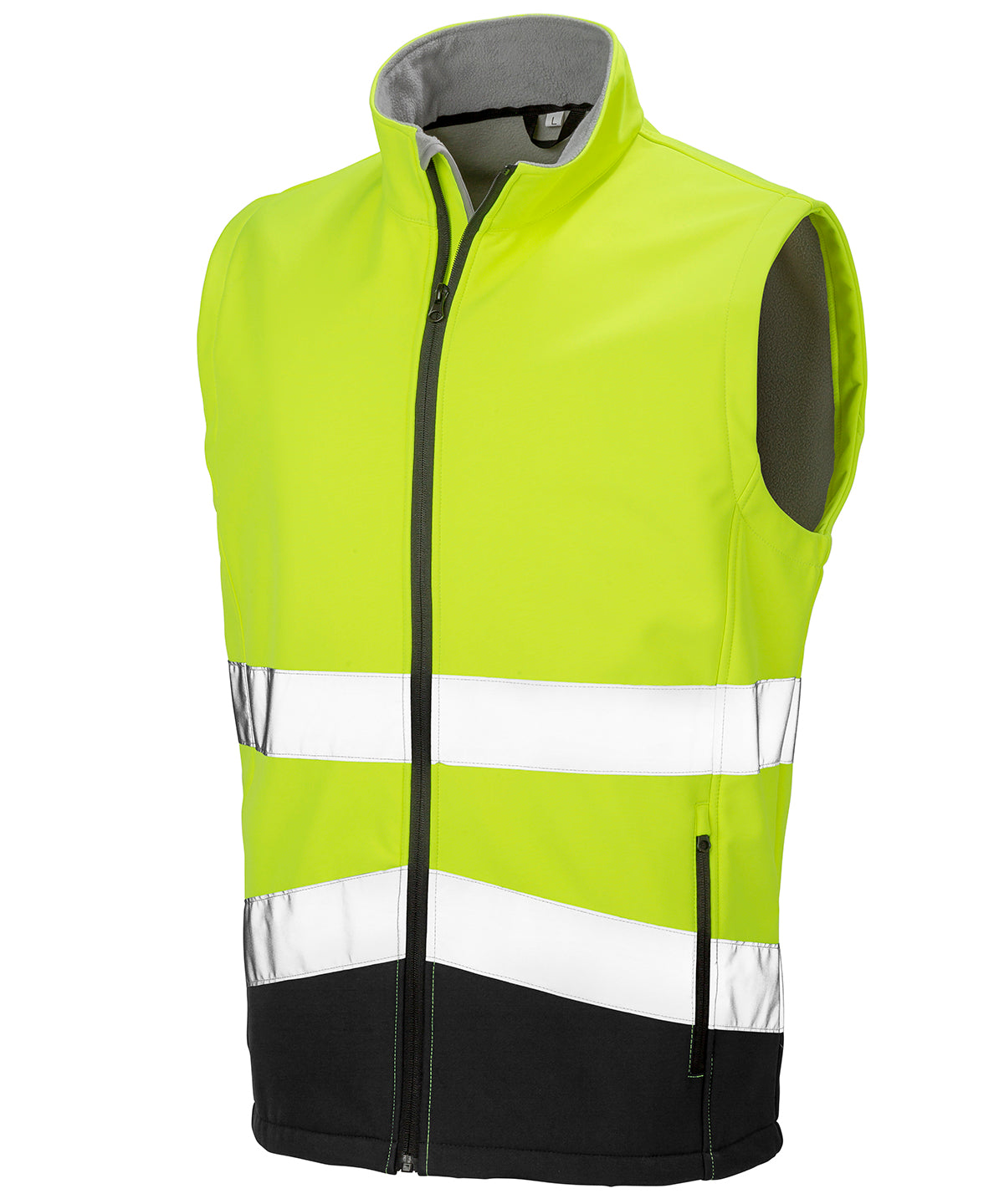 Result Safeguard Printable Safety Softshell Gilet