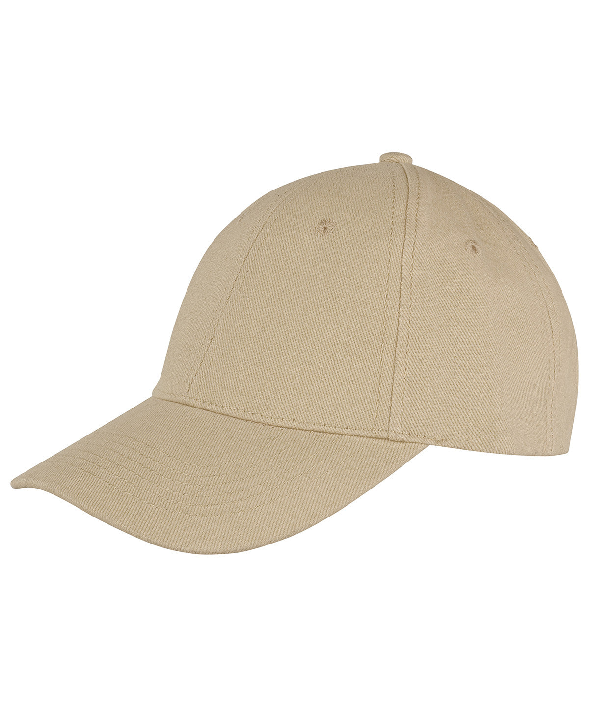 Result Headwear Memphis 6-panel Brushed Cotton Low Profile Cap