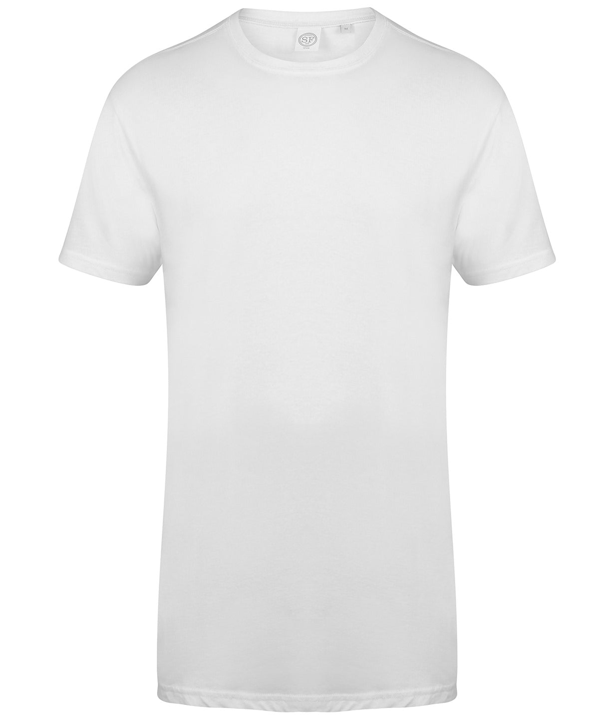 SF Longline T-shirt With Dipped Hem