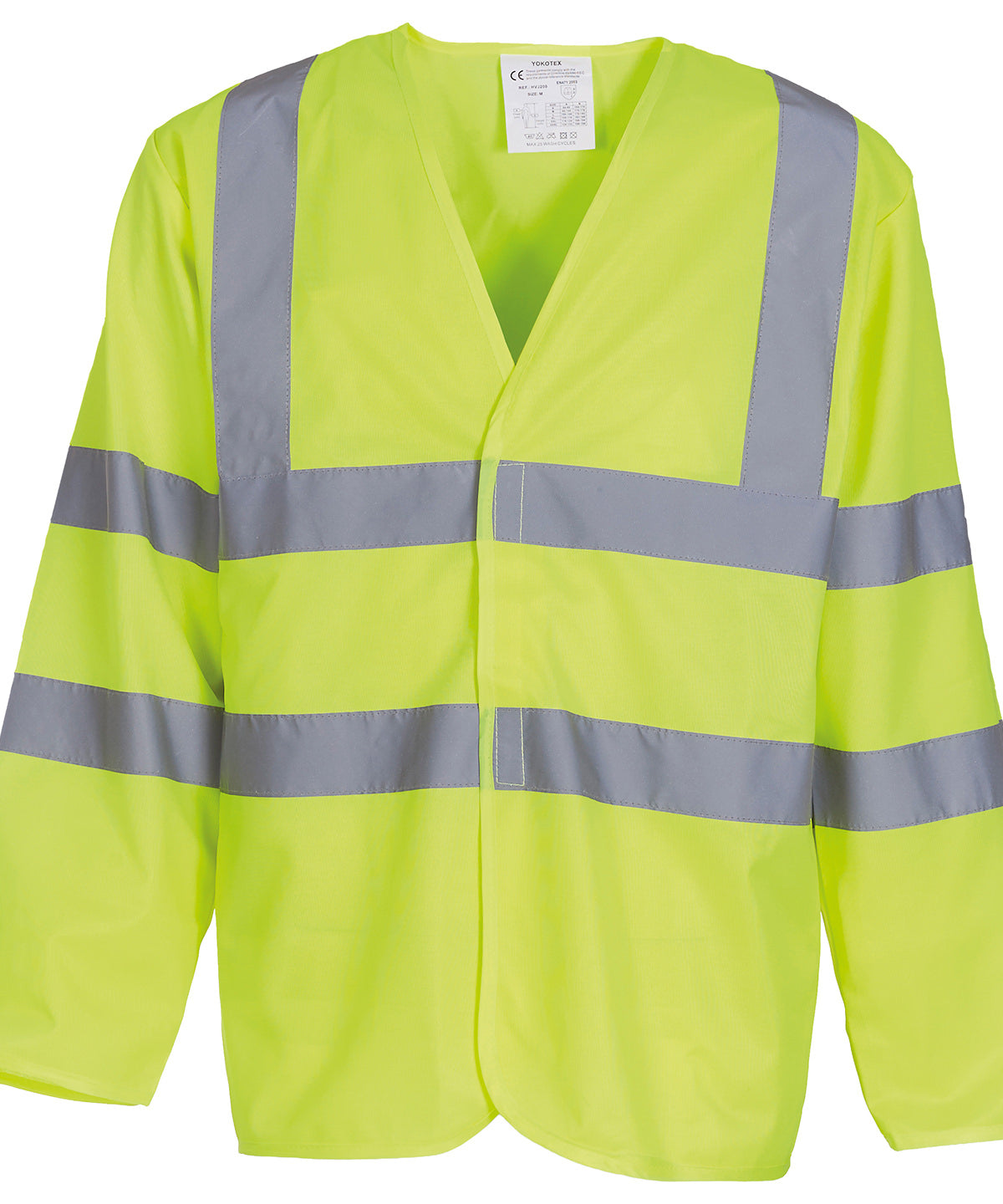 Yoko Hi-vis Long Sleeve Waistcoat (HVJ200)