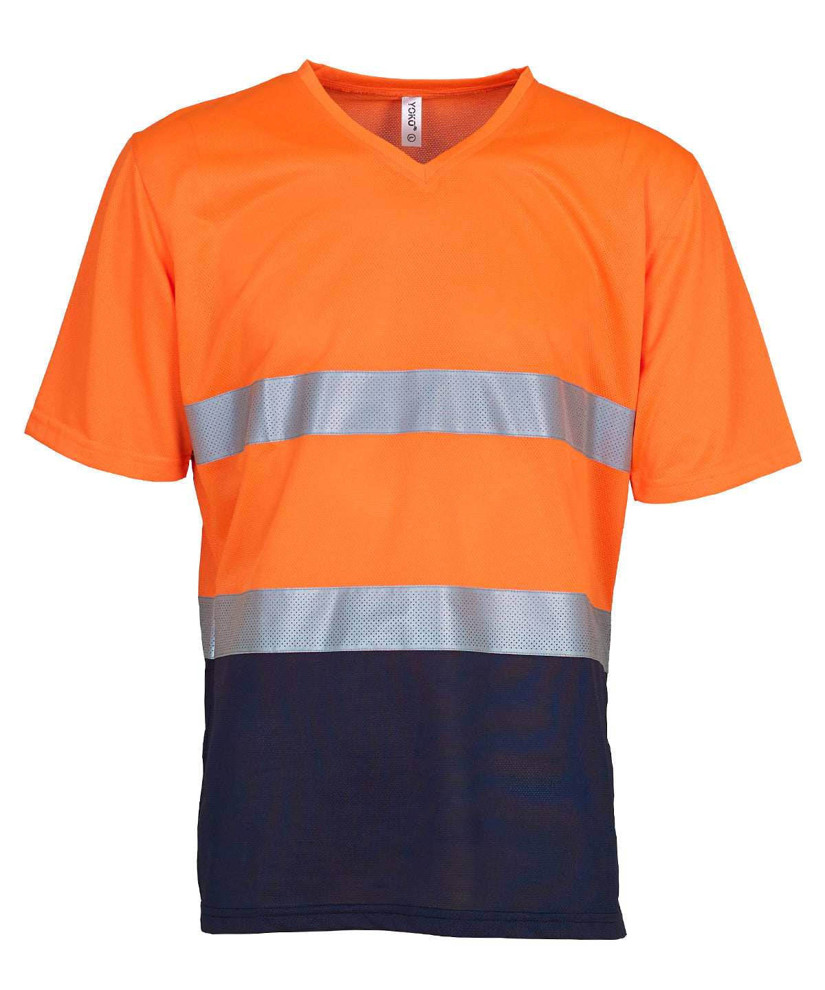 Yoko Hi-vis Top Cool Super Light V-neck T-shirt (HVJ910)