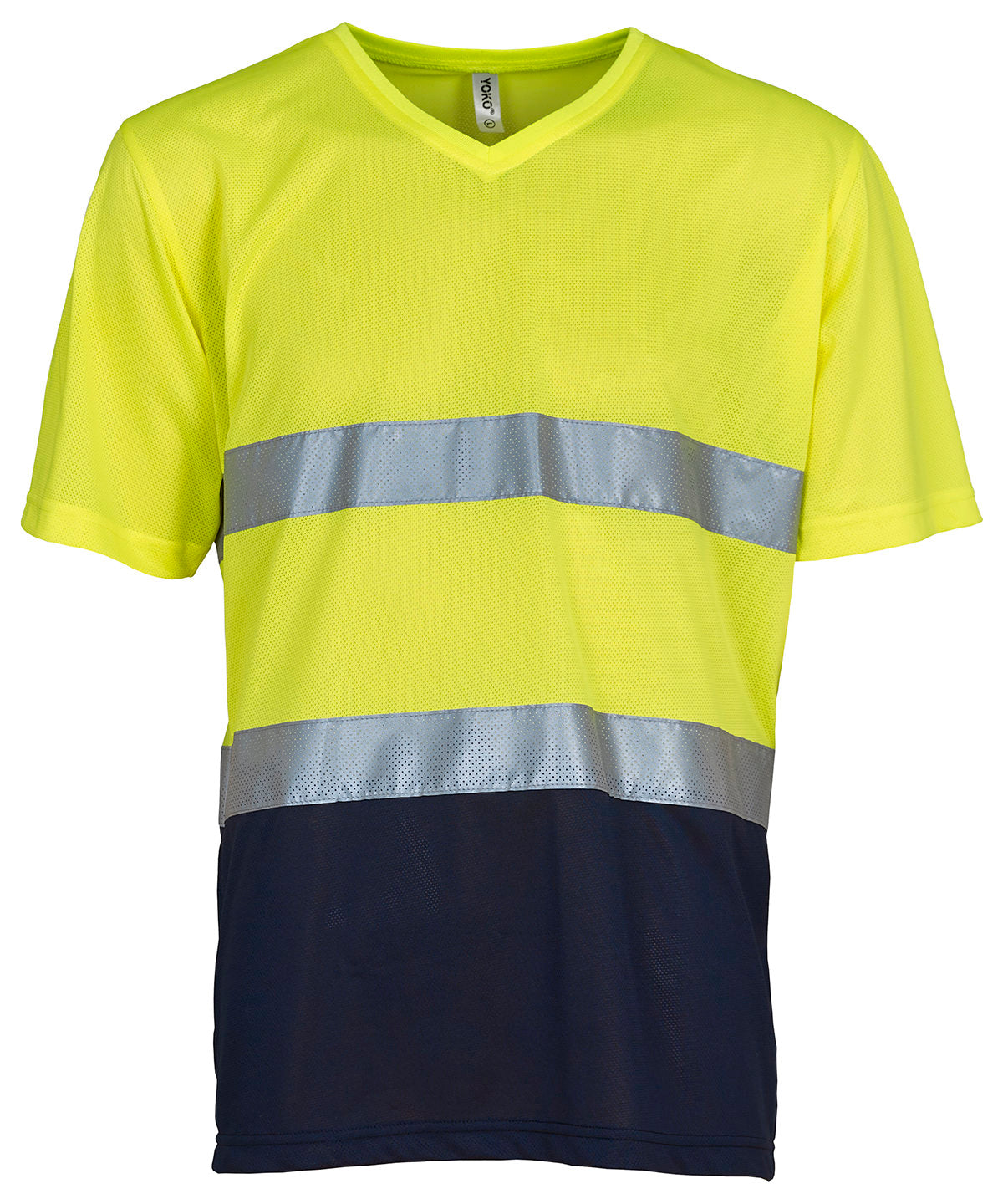 Yoko Hi-vis Top Cool Super Light V-neck T-shirt (HVJ910)