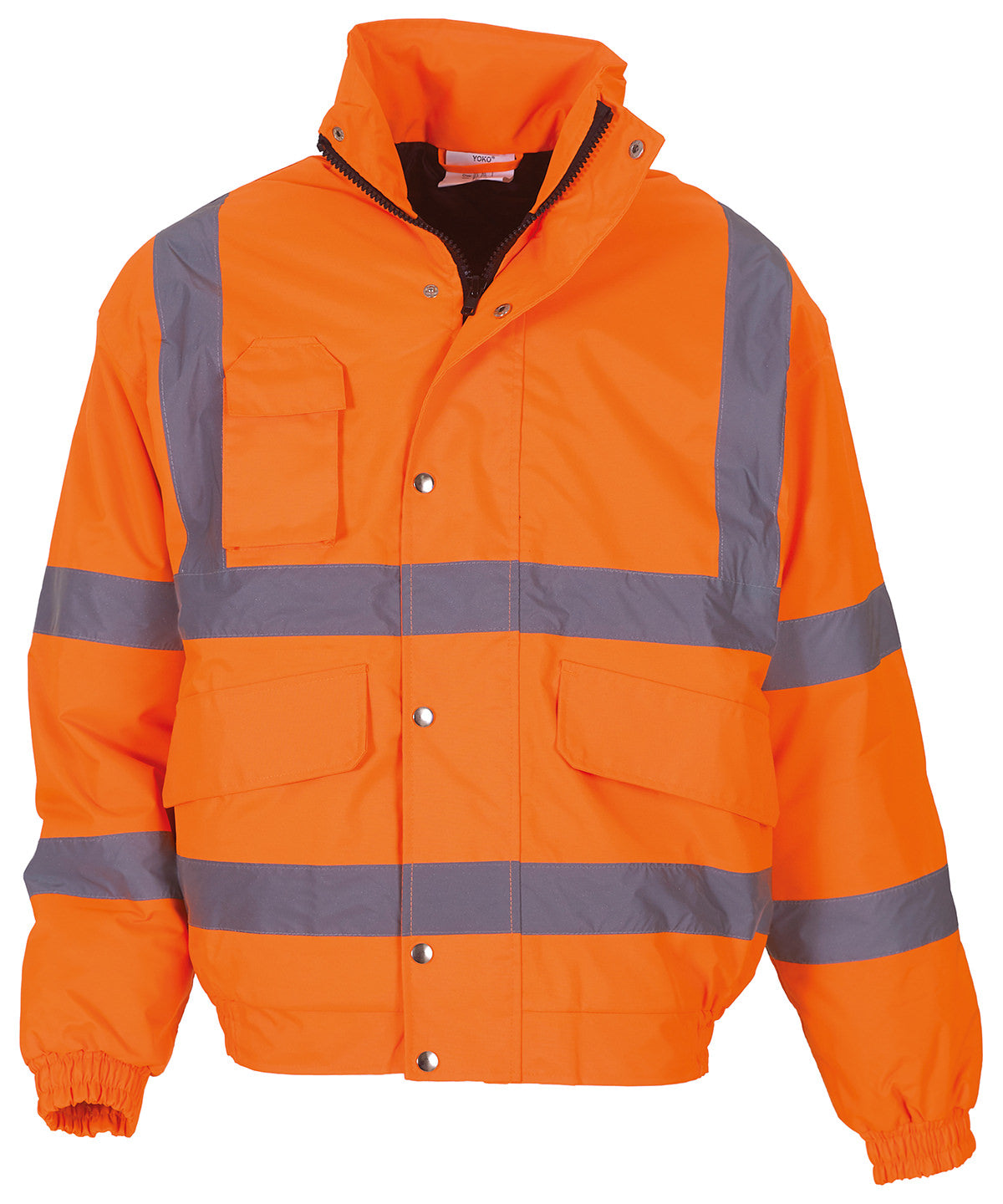 Yoko Hi-vis Classic Bomber Jacket (HVP211)