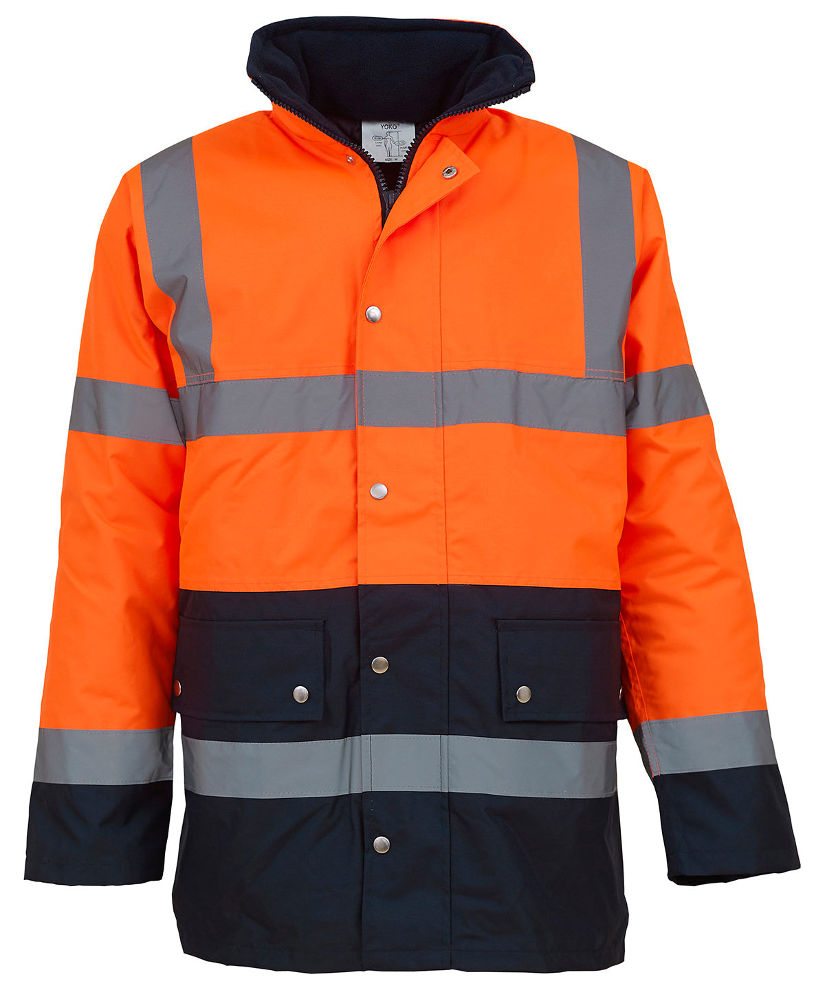 Yoko Hi-vis Two-tone Motorway Jacket (HVP302)