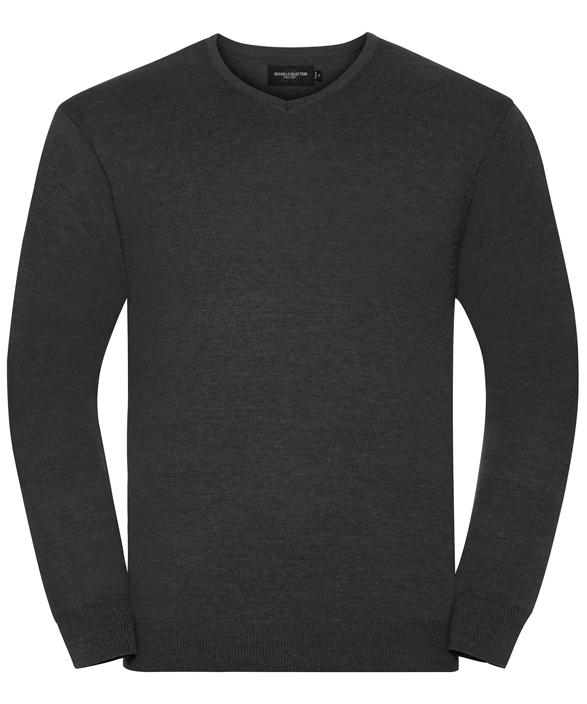 Russell Collection V-neck Knitted Sweater