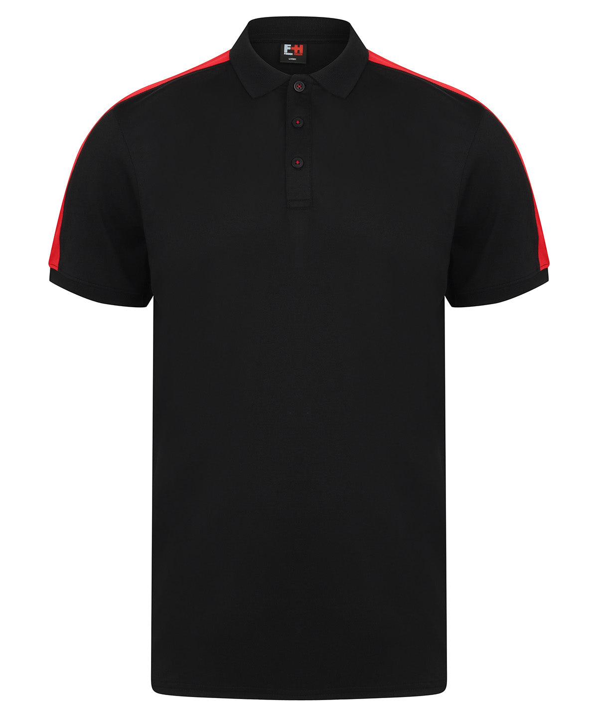 Finden & Hales Contrast Panel Polo