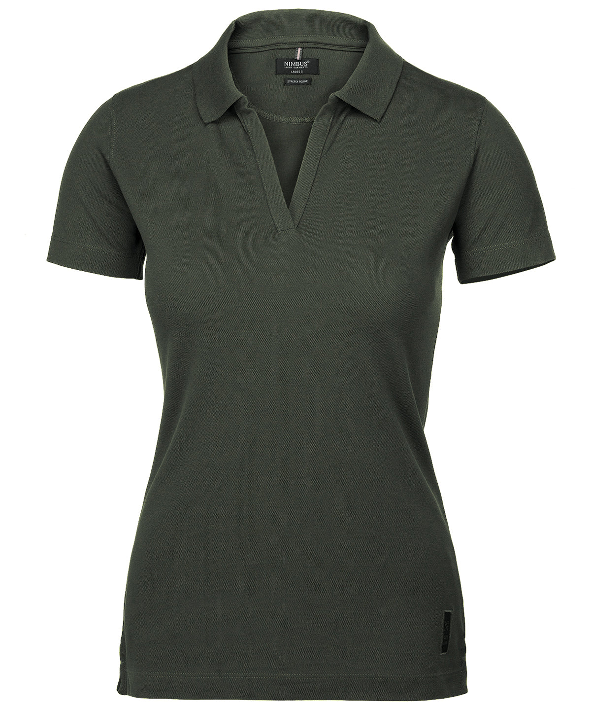 Nimbus Women’s Harvard V-neck – Stretch Deluxe Polo