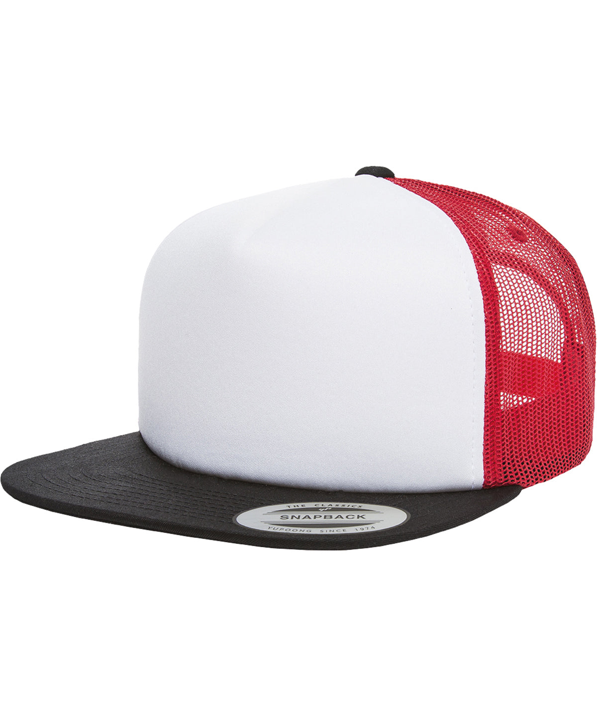 Flexfit By Yupoong Foam Trucker With White Front (6005FW)