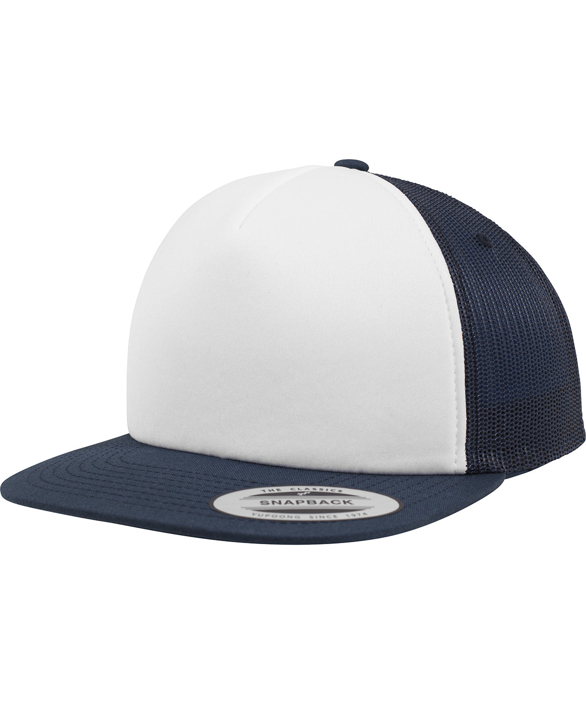 Flexfit By Yupoong Foam Trucker With White Front (6005FW)