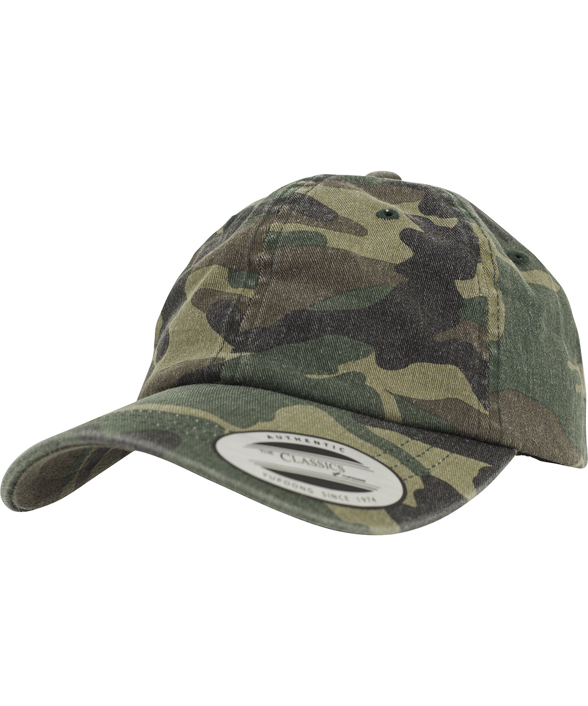 Flexfit By Yupoong Low-profile Camo Washed Cap (6245CW)