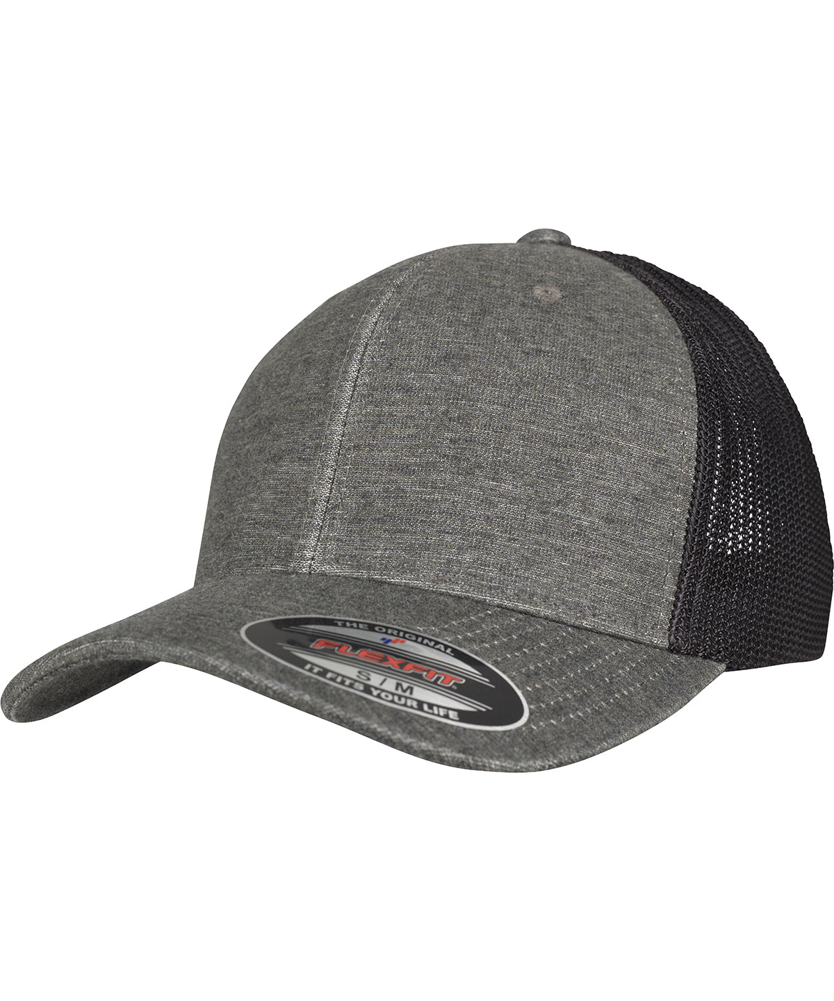 Flexfit By Yupoong Retro Trucker Melange Cap (6511M)