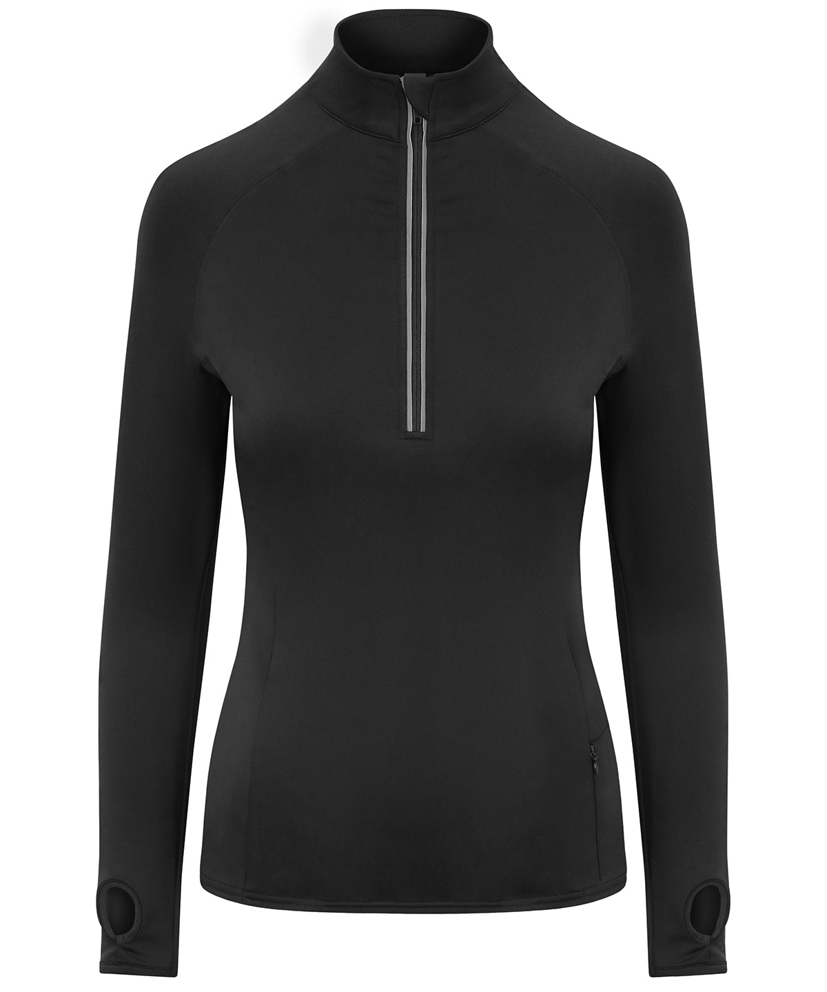 AWDis Just Cool Women's Cool Flex Long Half-zip Top