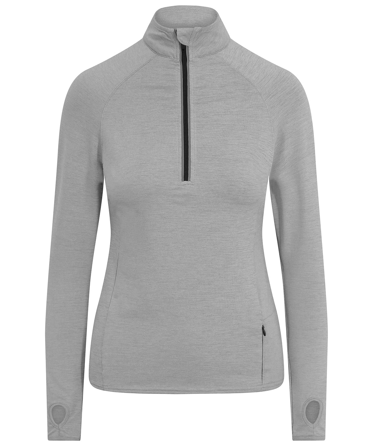 AWDis Just Cool Women's Cool Flex Long Half-zip Top