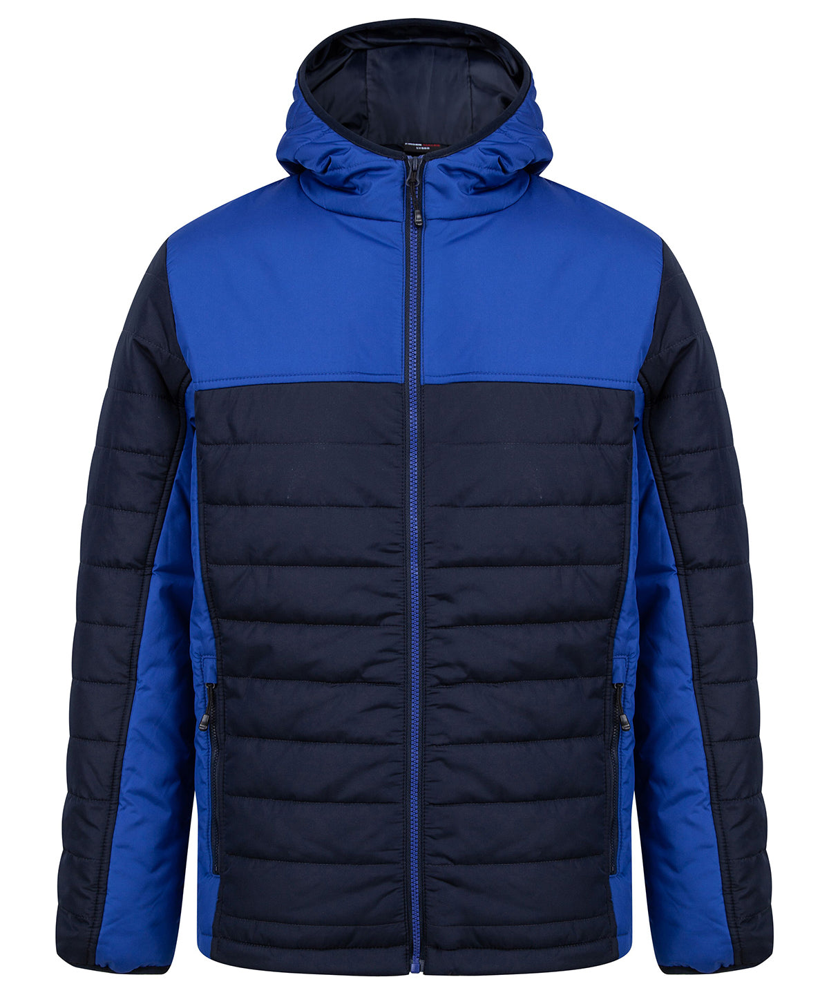 Finden & Hales Hooded Contrast Padded Jacket