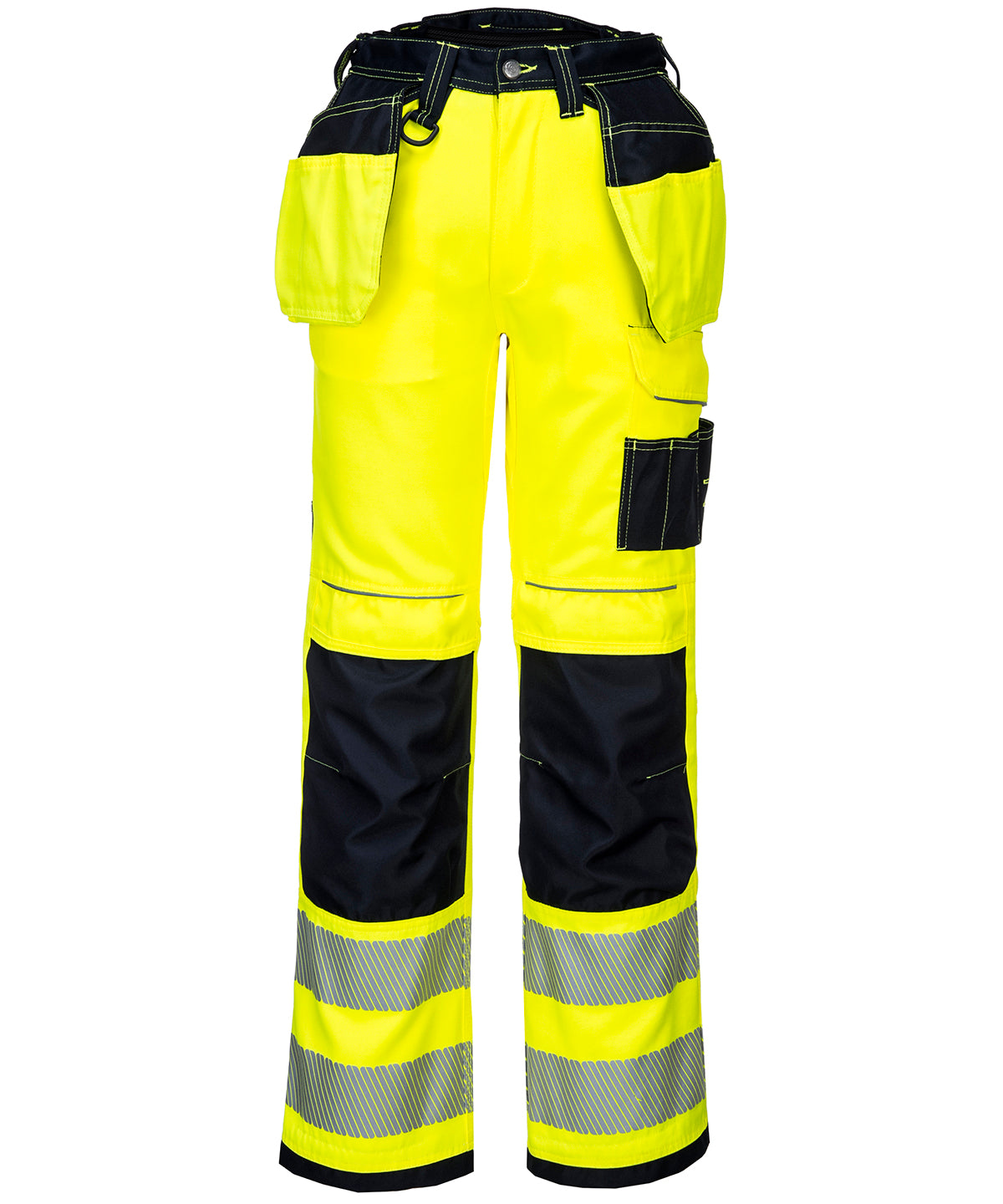 Portwest PW3 Hi-vis Holster Work Trousers (T501) Regular Fit