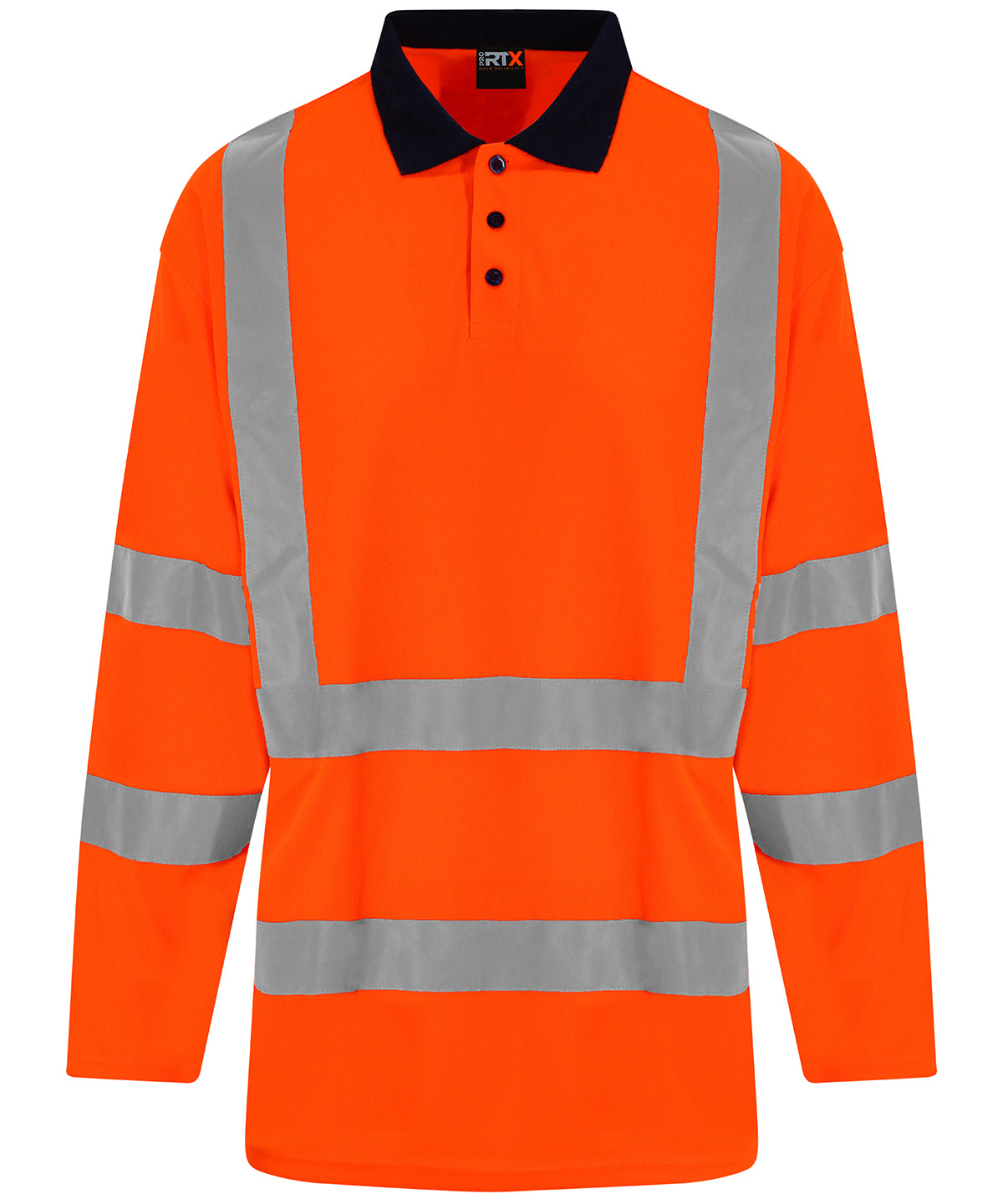 ProRTX High Visibility High Visibility Long Sleeve Polo