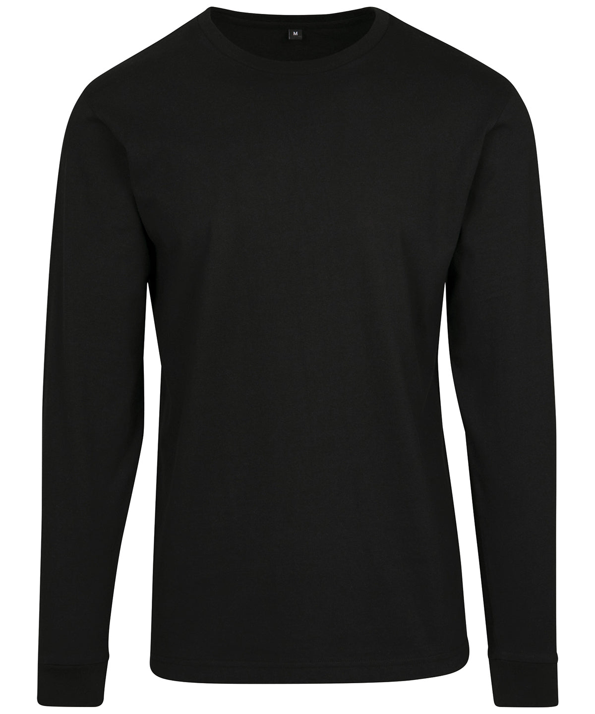 Build Your Brand Long Sleeve With Cuff Rib