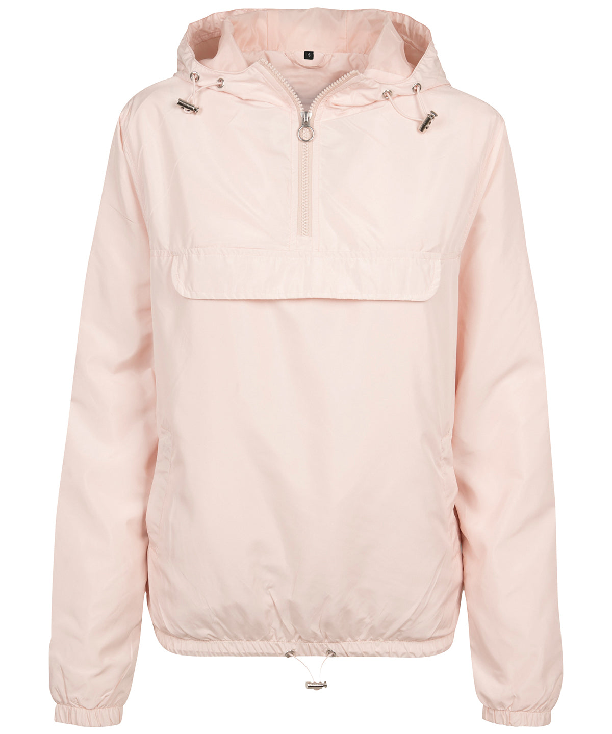 Build Your Brand Women's Basic Pullover Jacket