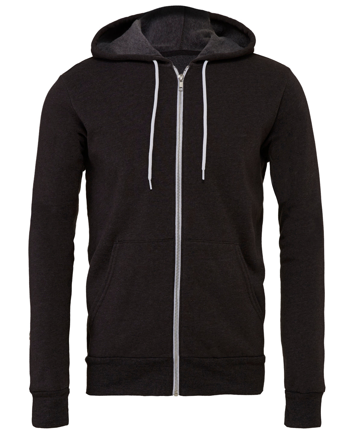 Bella Canvas Unisex Polycotton Fleece Full-zip Hoodie