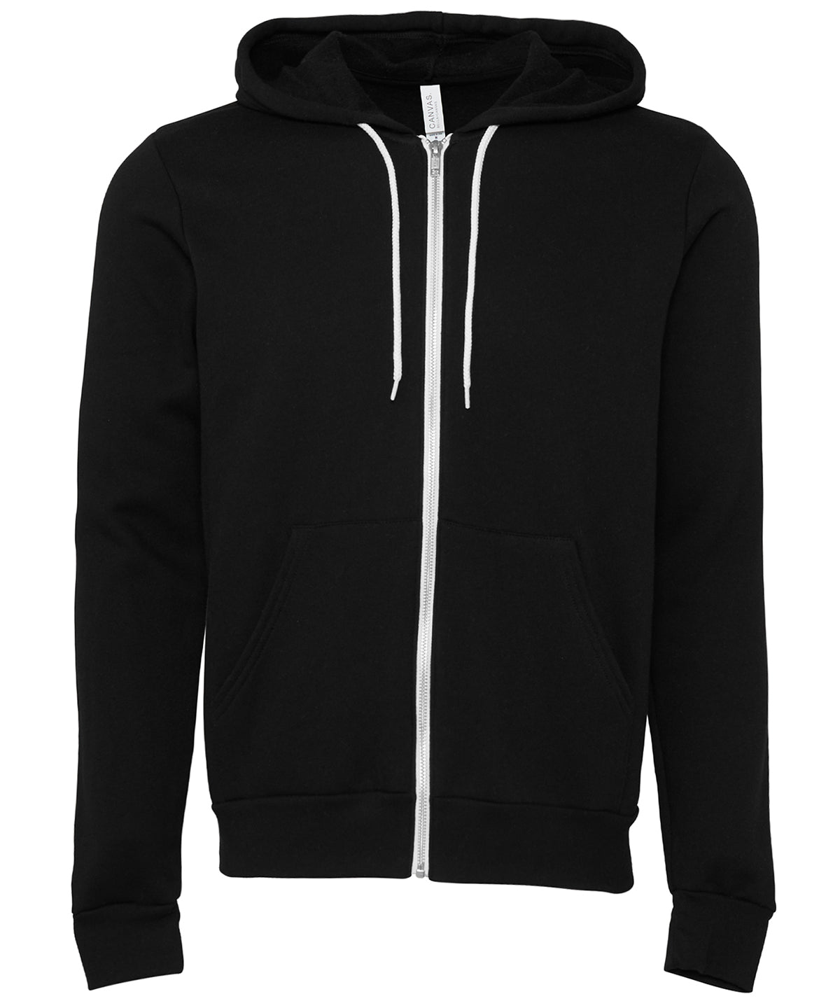 Bella Canvas Unisex Polycotton Fleece Full-zip Hoodie