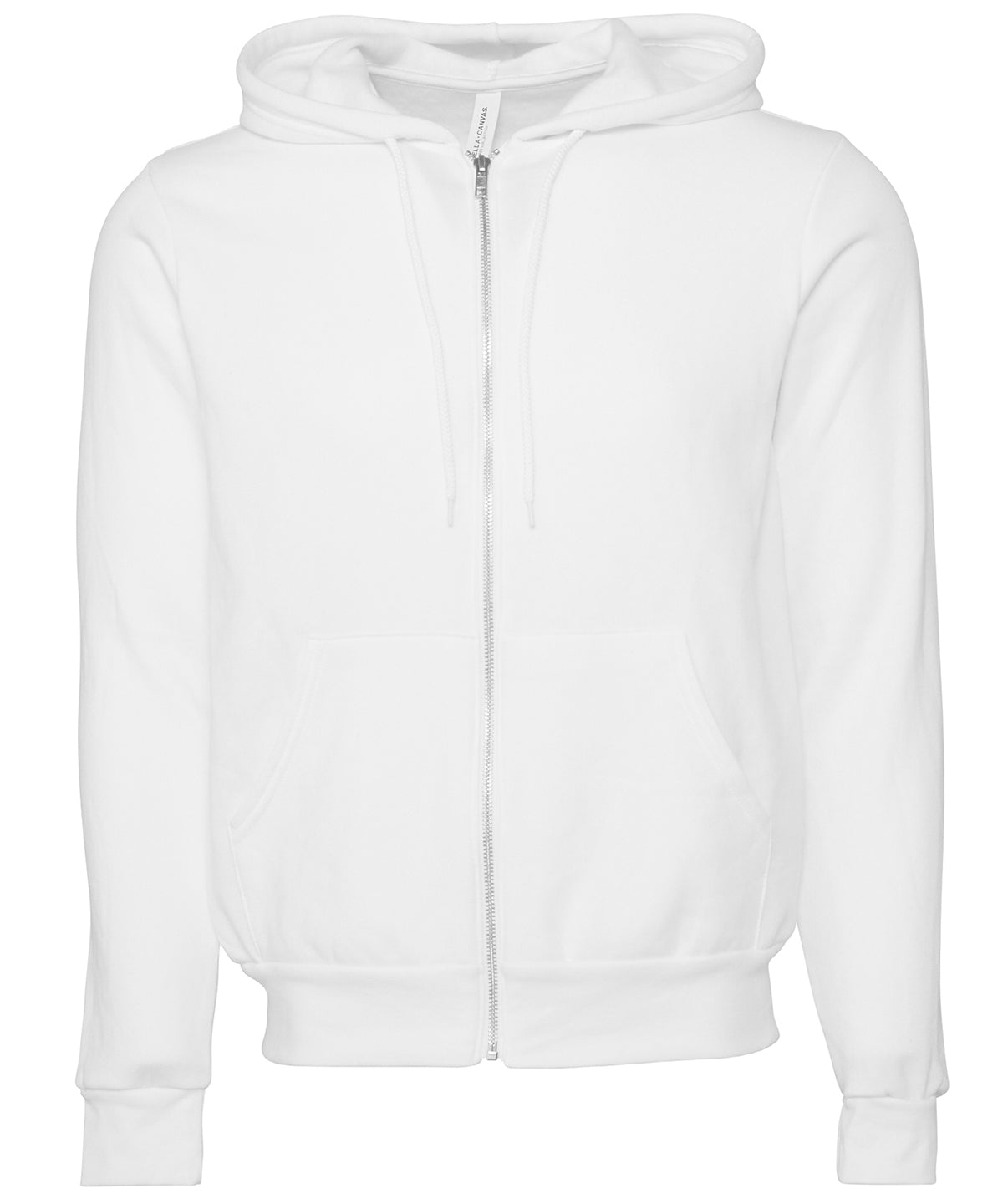 Bella Canvas Unisex Polycotton Fleece Full-zip Hoodie