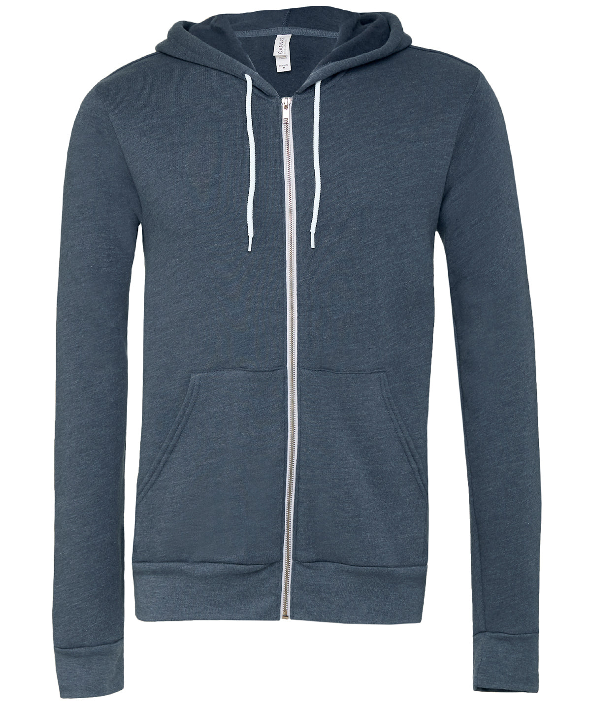 Bella Canvas Unisex Polycotton Fleece Full-zip Hoodie