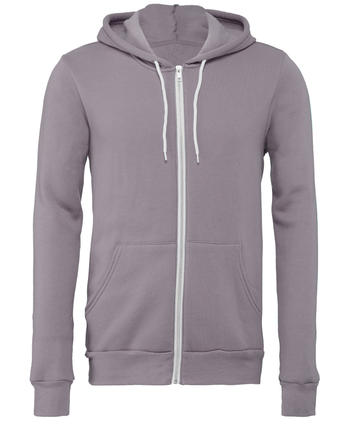 Bella Canvas Unisex Polycotton Fleece Full-zip Hoodie