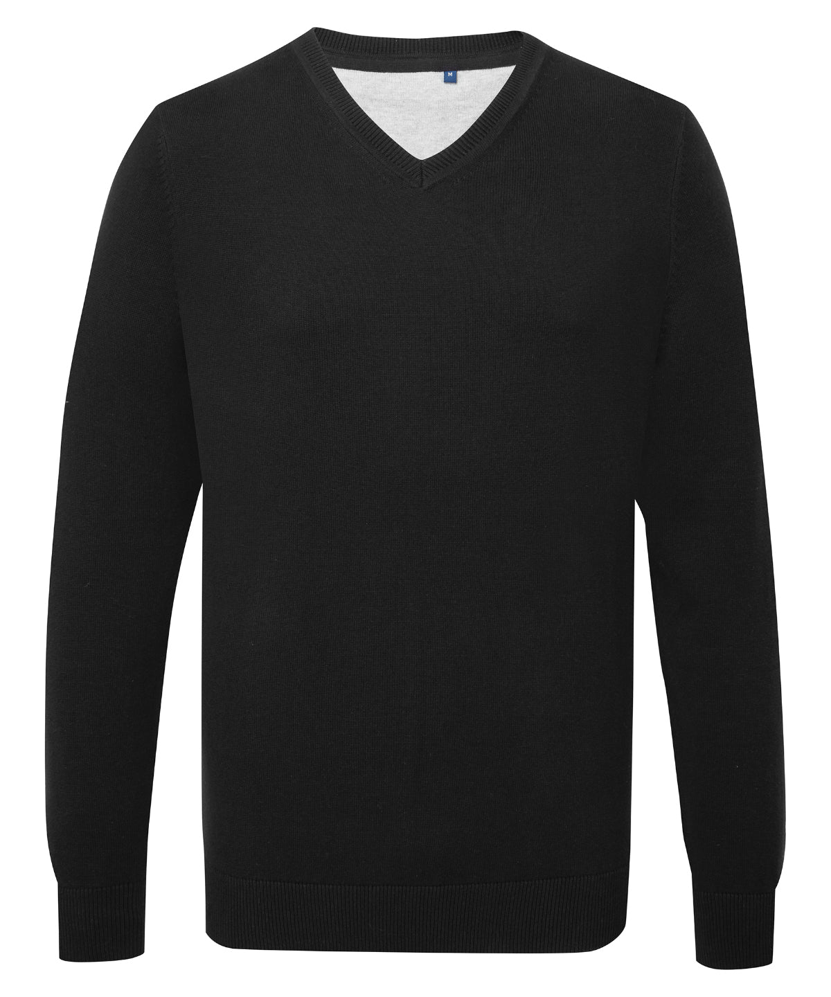 Asquith & Fox Men's Cotton Blend V-neck Sweater