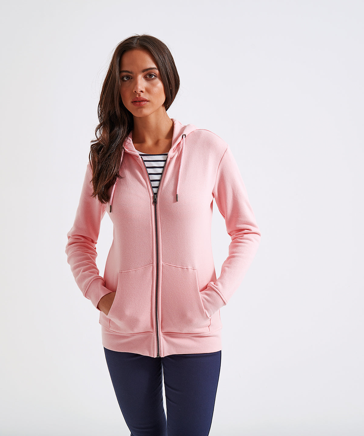 Asquith & Fox Women's Zip-through Organic Hoodie