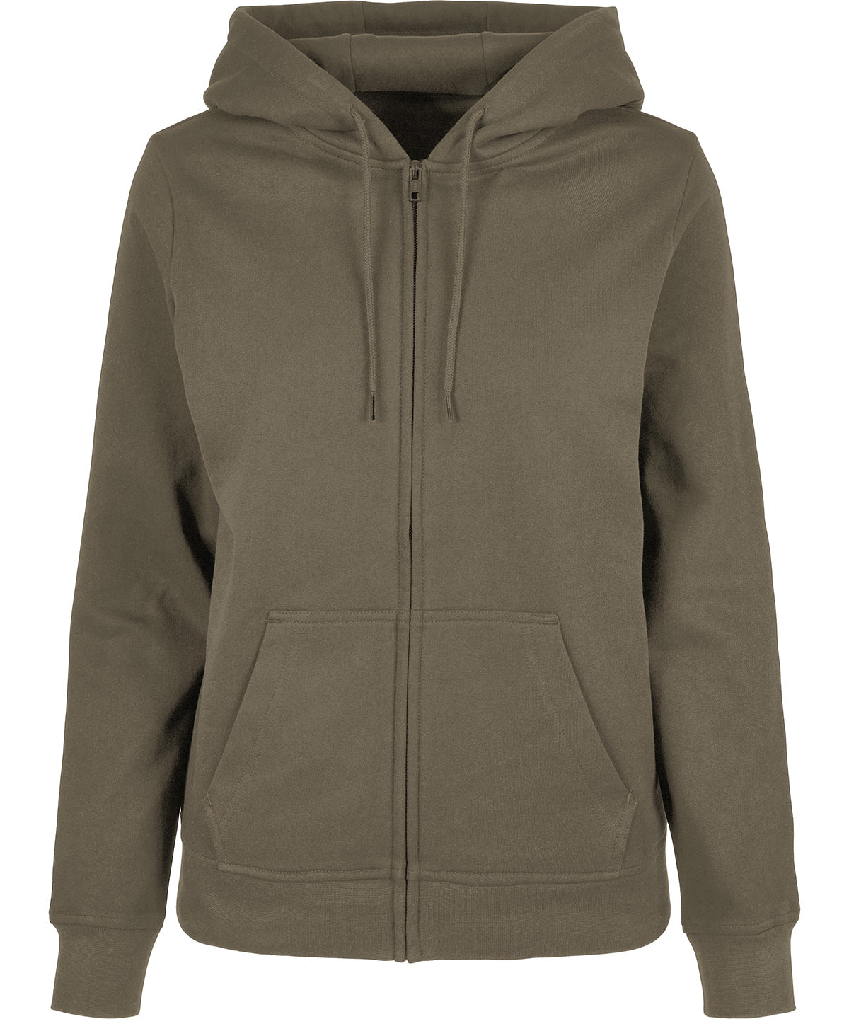 Build Your Brand Basic Women’s Basic Zip Hoodie