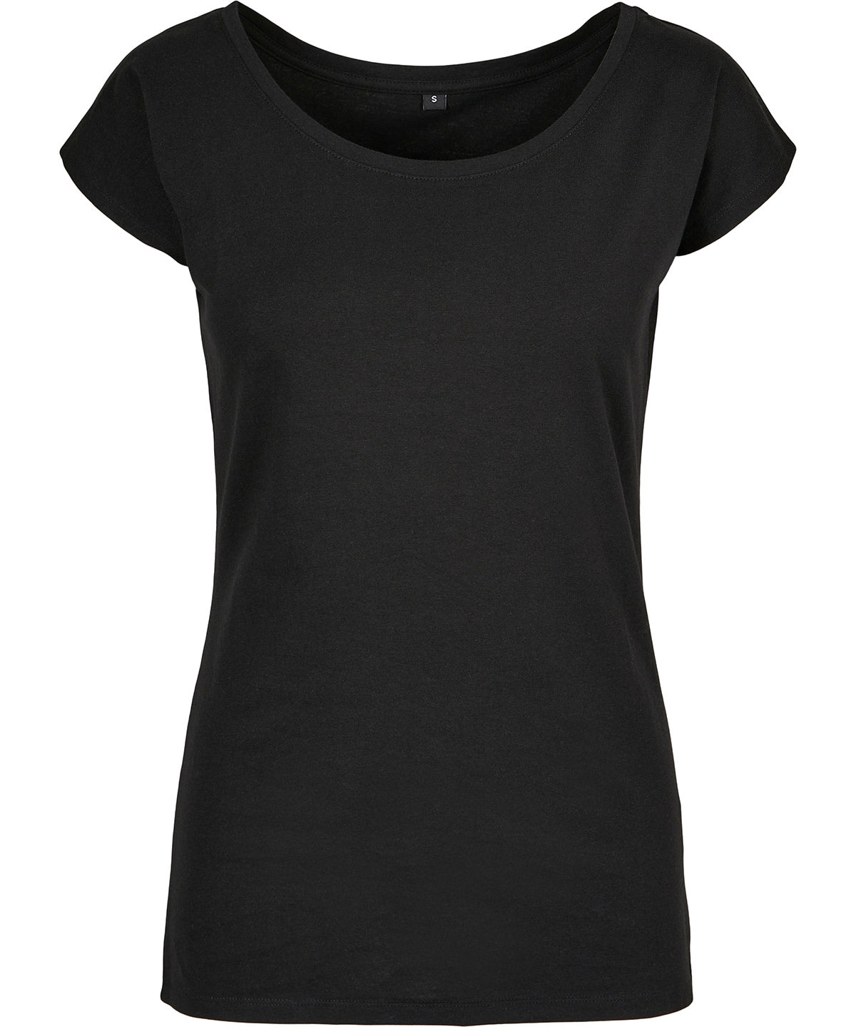 Build Your Brand Basic Women's Wide Neck Tee