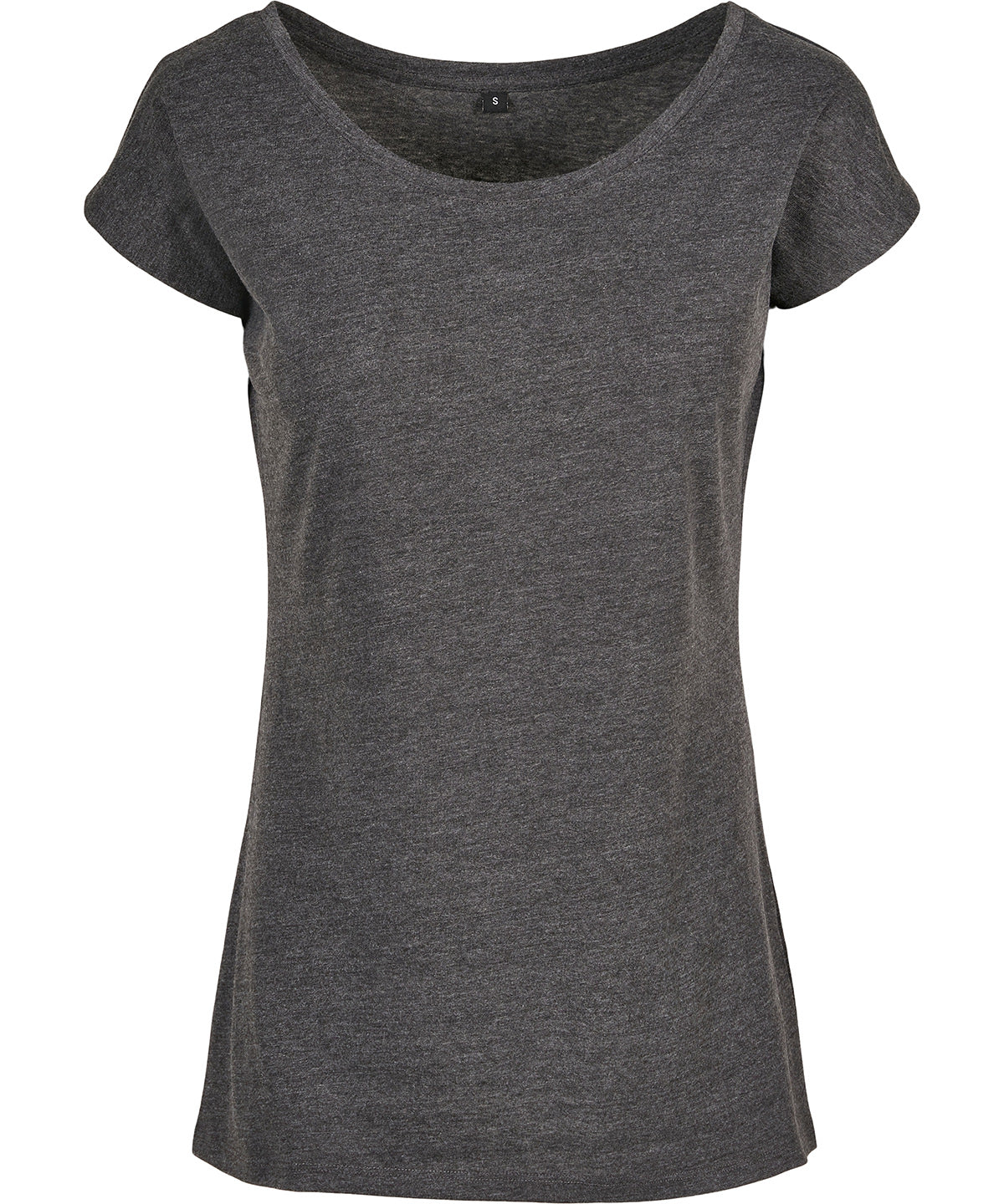 Build Your Brand Basic Women's Wide Neck Tee