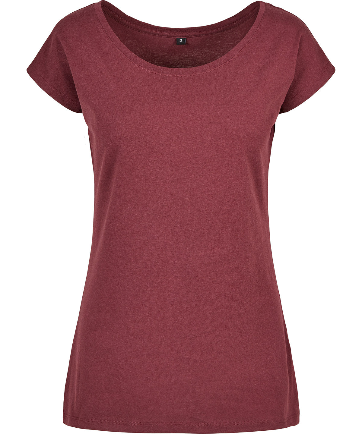 Build Your Brand Basic Women's Wide Neck Tee