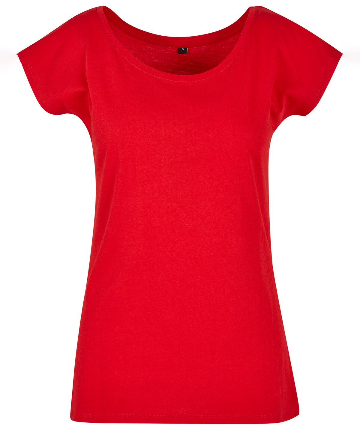 Build Your Brand Basic Women's Wide Neck Tee