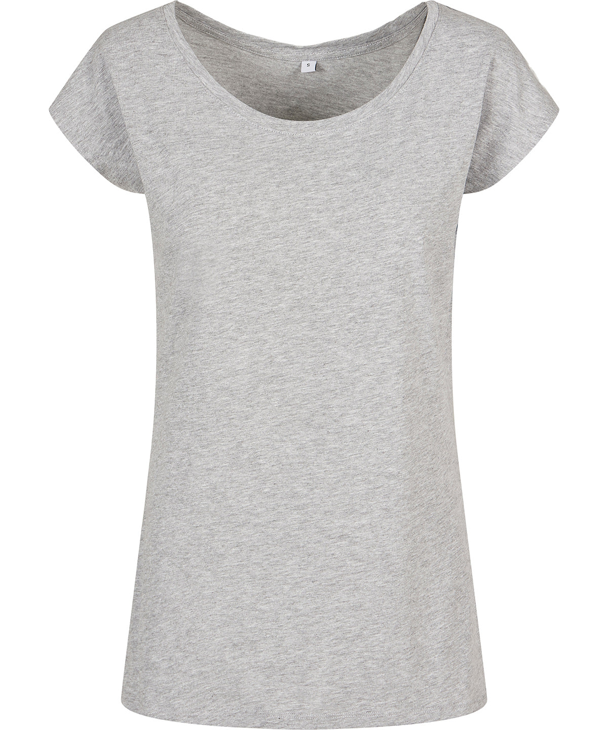 Build Your Brand Basic Women's Wide Neck Tee