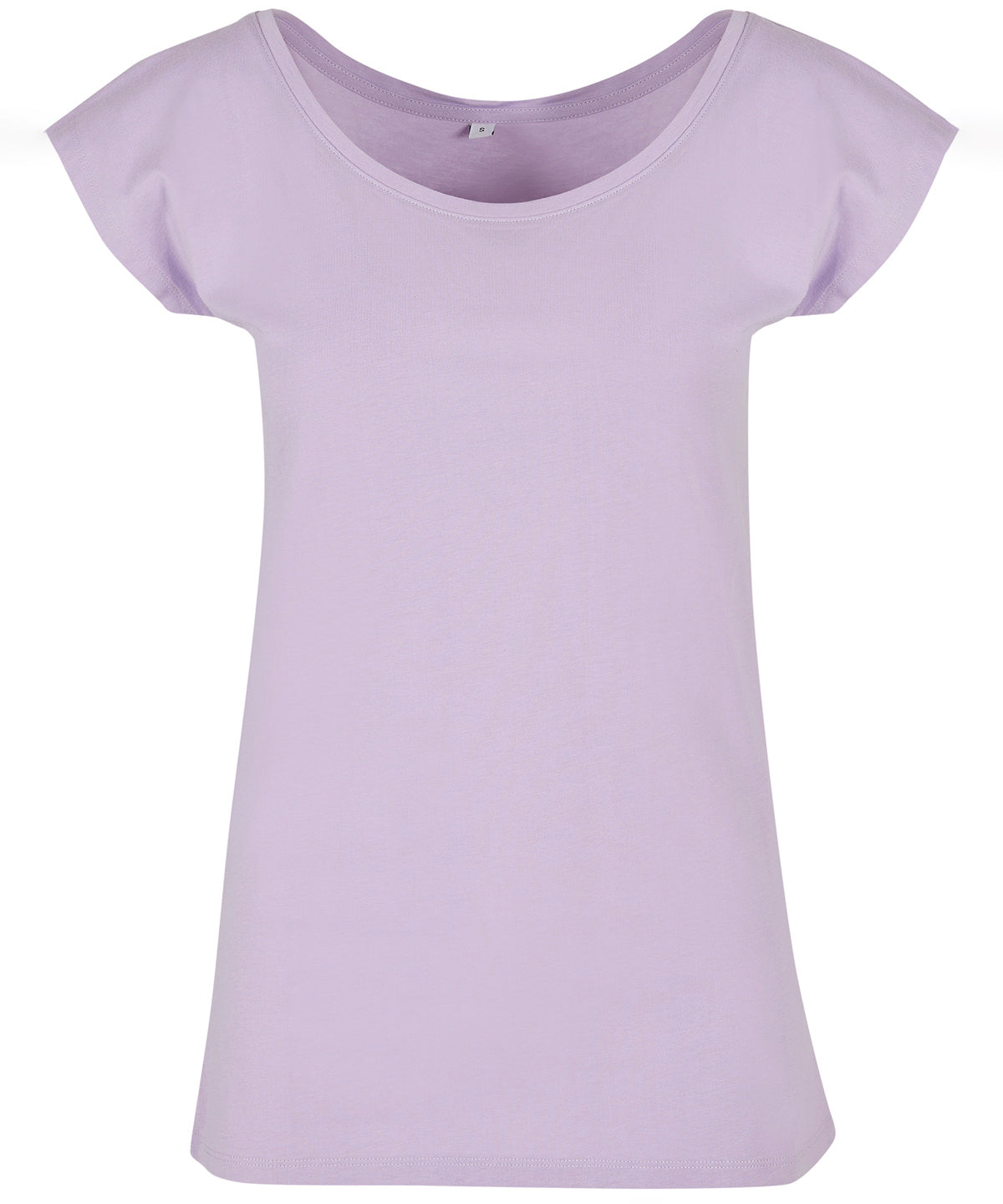 Build Your Brand Basic Women's Wide Neck Tee