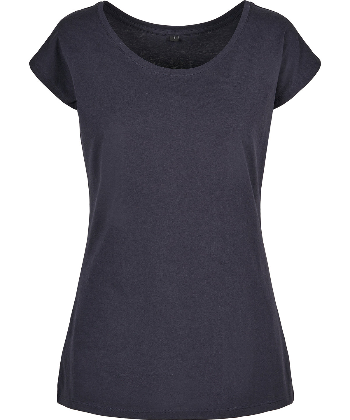 Build Your Brand Basic Women's Wide Neck Tee