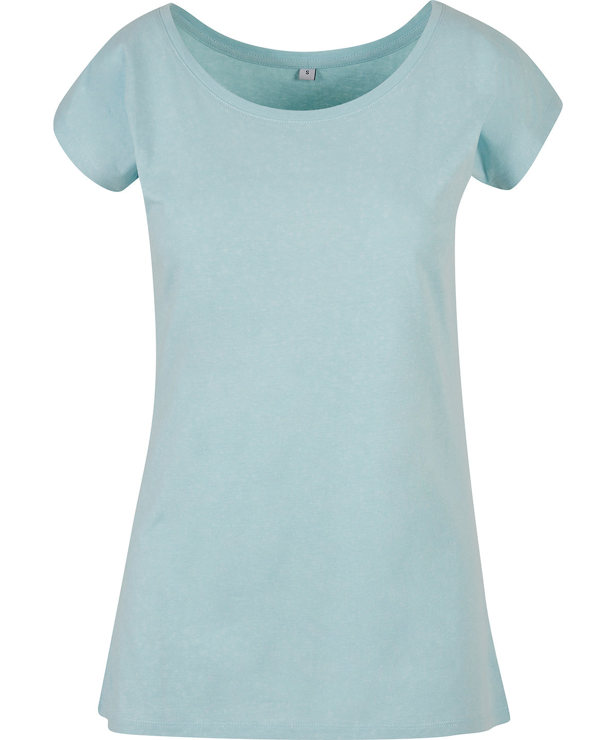 Build Your Brand Basic Women's Wide Neck Tee